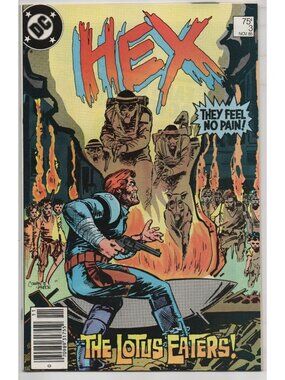 Hex 3 DC Comics 1985 VF+ 8.5 Newsstand Jonah Hex The Lotus Eaters